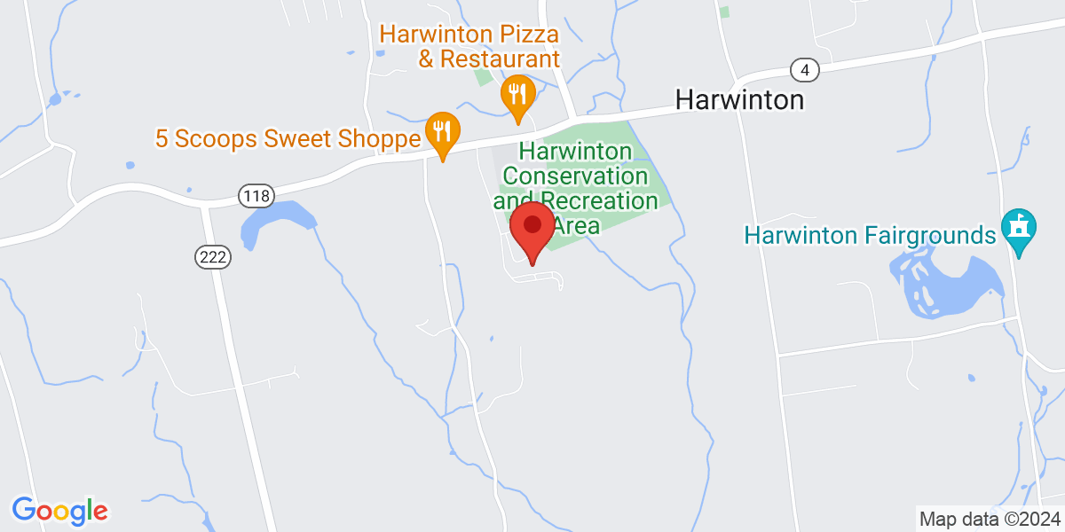 Map of Harwinton Public Library